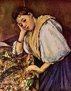 Junges italienisches Madchen Paul Cezanne